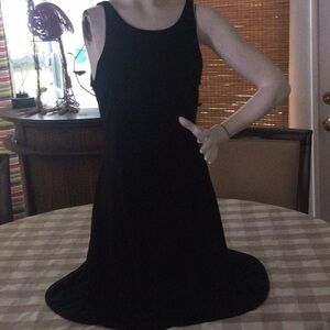 Old Navy Black Sleeveless Scoop Neck Mini Sundress